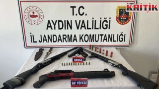 Aydın’da Ruhsatsız Silah Operasyonu