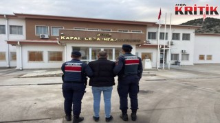 Aydın’da 25 yıl 10 ay hapis cezası bulunan hükümlü yakalandı