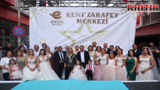 Başkan Yetişkin’in Evlenecek Çiftlere Hediyesi: Kent Zarafet Merkezi Açıldı