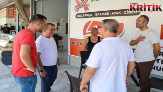 Efeler Belediye Başkanı Anıl Yetişkin Gıda Çarşısı Esnafını Ziyaret Etti