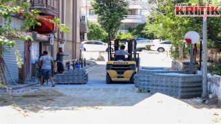 Efeler Belediyesi'nden Gazipaşa İlkokulu Çevresinde Yol Yenileme Çalışması