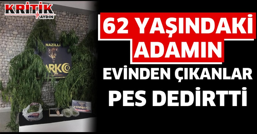 62 yaşındaki adamın evinden çıkanlar pes dedirtti