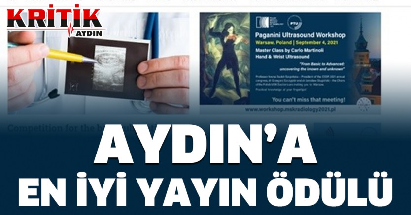 Aydın'a En İyi Yayın Ödülü