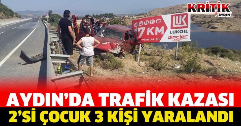 Aydın'da trafik kazası