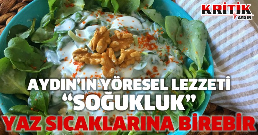 Aydın'ın yöresel lezzeti soğukluk, yaz sıcaklarına birebir