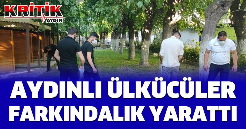 Aydınlı Ülkücüler Farkındalık Yarattı