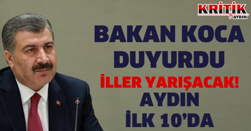 Bakan Koca duyurdu! İller yarışacak