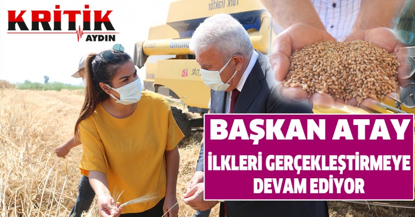 Başkan Atay İlkleri Gerçekleştirmeye Devam Ediyor