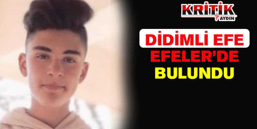 Didimli Efe, Efeler'de bulundu