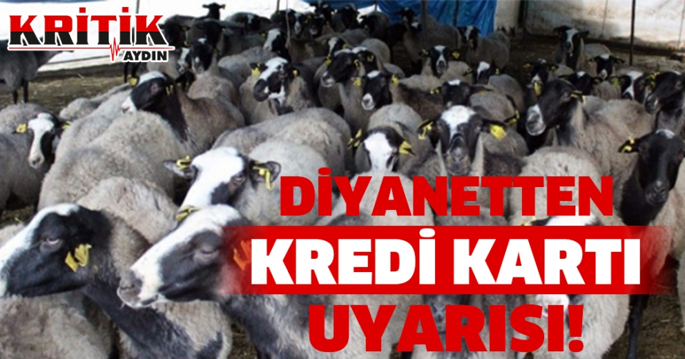 Diyanet'ten kredi kartı uyarısı